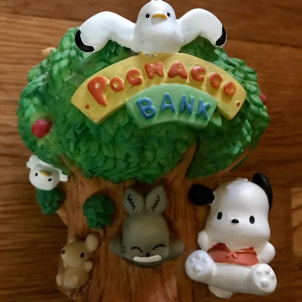 Pochacco Bank Figurine